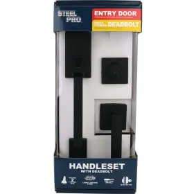 HAPX9S11L STEEL PRO Handleset Square Lever #2