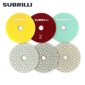 134CT3-S SUBRILLI TRADING CO Step Diamond Polishing Pads #2
