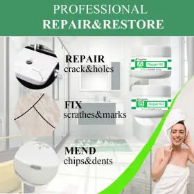 769135410879 SUGELARY Porcelain Repair Fiberglass Tub Shower #2