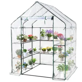 HDYR18-1 SUNGIFT Outdoors Pvc Cover Walk Greenhouse Kit