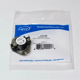 LD155 SUPCO Heater Limit Thermostat Thermodisc Rise Wire