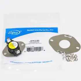 SHF140 SUPCO Heater Fan Control Thermostat Close Rise