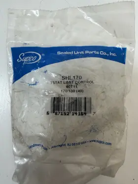 SHL170 SUPCO Heating Limit Thermostat Thermodisc Flange Plate