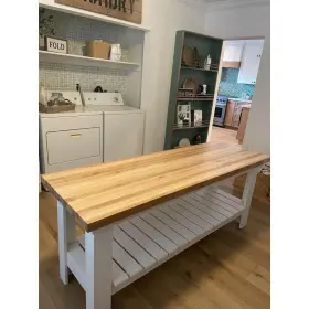 OLIA6SM2530V SWANER HARDWOOD Butcher Block Countertops Stain #3