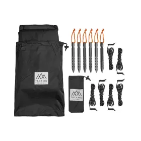 TAC-STP101-BK TACAMO Bushcrafter Waterproof Camping Tarp