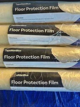 CF-B58Y-754G TAPEMANBLUE Carpet Film Roll Unwind Pack #2