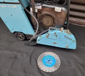 PRO35-III TARGET Pro Walk Propelled Concrete Saw Street Great #3