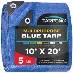T5BL-1020 TARPONIX Better Poly Tarp Mil Waterproof