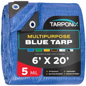 T5BL-620 TARPONIX Better Poly Tarp Mil Waterproof