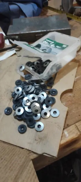 21270 TEKS Galvanized Bonded Washer