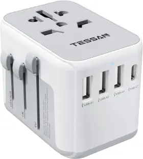 633-FC TESSAN Travel Adapter International Power