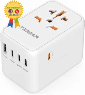 636FV TESSAN Travel Adapter Gan International Power