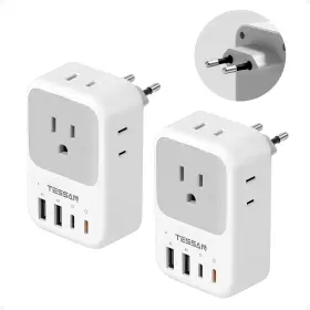 TS-TA04USEU TESSAN Travel Plug Europe