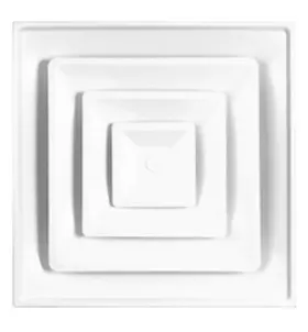 SCD4I THE COOLING DEPOT Lay Steel Ceiling Diffuser Fiberglass #2