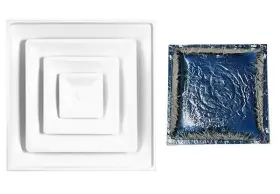 SCD4I THE COOLING DEPOT Lay Steel Ceiling Diffuser Fiberglass