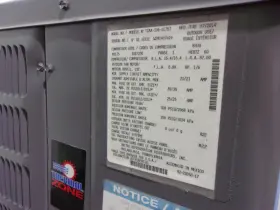 ACC20321 THERMAL ZONE Central Air Conditioner Condenser #2