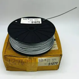 51070 TIE DOWN ENGINEERING Cable Galvanized Steel Wire Roll
