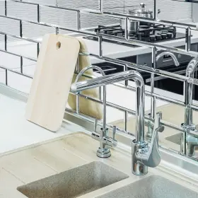 TB0001 TIL Mirror Backsplash Tiles Glass Beveled Kitchen