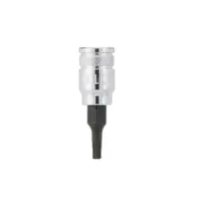 Titan 66915 43 66915 Torx Bit Socket 1/4 Inch Drive T15 Chrome