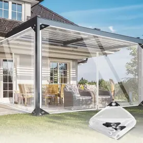 TP121211 TOPCHANCES Waterproof Mil Thickened Pvc Transparent