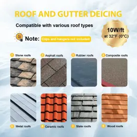 791809748032 TOPDURE Regulating Assembled Heating Cable Roof #2