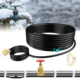 947881534153 TOPDURE Pipe Insulation Heat Tape Wattage Energy