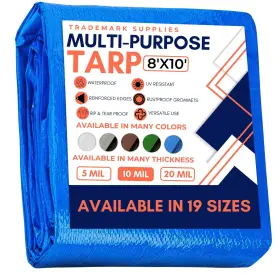 641945921205 TRADEMARK SUPPLIES Waterproof Tarp Mil Poly Cano