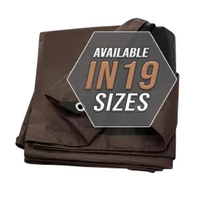 641945921380 TRADEMARK SUPPLIES Waterproof Tarp Mil Poly Cano