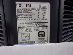 ACC19290 TRANE Central Air Conditioner Condenser #2