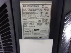 ACC20434 TRANE Central Air Conditioner Condenser #2