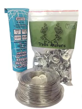 860001742145 TRELLIS ANCHORS Vine Design Plant Silicone Adh