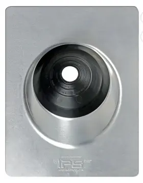 89252 TRIBUILT 4N1 ALUMINUM Roof Flashing Mill Finish Vent