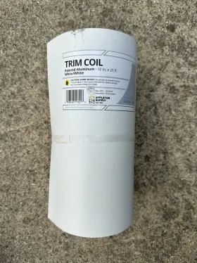 TC10-25WH TRIM COIL Roll Siding