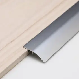 XRY-GD-43-SILVER TRIMOLD Floor Transition Strip Doorways Ramp