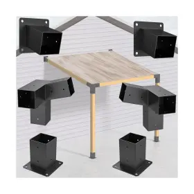 765133220519 TROPTOLKY Slanted Roof Wall Mount Pergola Angled