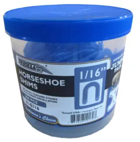 732826101707 TROXELL USA Horseshoe Shim Tile Spacer Jar