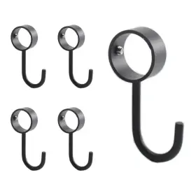 0798BL ULIFESTAR Steel Closet Rod Hooks Utility Pots