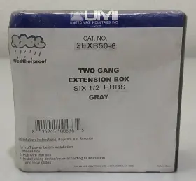 2EXB50-6 UMI Gang Extension Box Hubs