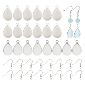 DIY-UN0002-46P-US12 UNICRAFTALE Steel Earring Hooks Pendants