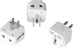 Eiwisszz UNIDAPT Travel Plug Adapters India Pin Pack