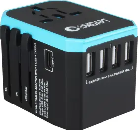 JY-305 UNIDAPT Travel Adapter International Plug Smart