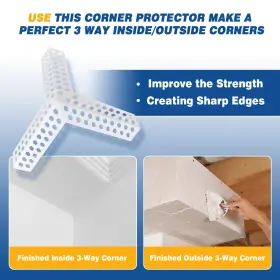 722549685783 UNRUNFO Drywall Corner Bead Inside Outside Cap #3
