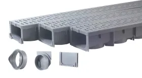 MST-451002G URA WATER Drainage Trench Set Channel Drain Grate