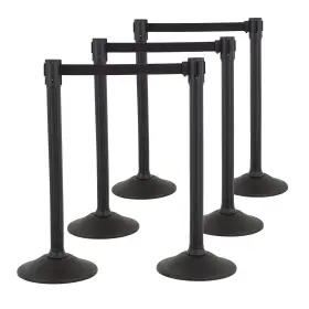 U2000EXTPK6 US WEIGHT Crowd Control Barriers Sentry Stanchion