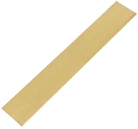 Vernuos 767065812763 1/8 Inch X 2 C360 Brass Flat Bar 12 Long Solid .118 Plate Mill Stock