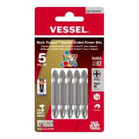 DEPH2PH250P5 VESSEL Neck Torsion Double Ended Power Bits