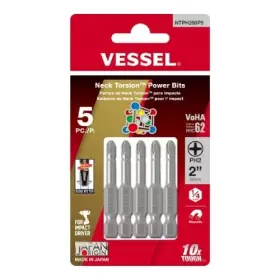 NTPH250P5 VESSEL Neck Torsion Power Bit Card