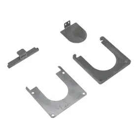 Bol-rf-base VESTIL Material Handling Zinc Steel Bollard