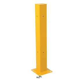 GR-STC8-DI-TP42-YL VESTIL Structural Guard Rail Tubular Post