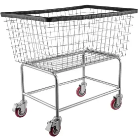 650971687634 VEVOR Wire Laundry Bushel Basket Wheels